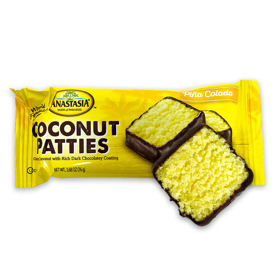 Anastasia Pina Colada Coconut Patties (76g)